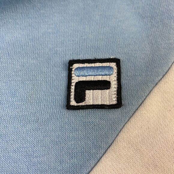 Fila. Women's 1/4 Zip Pullover color block sweatshirt. Small - Picture 5 of 8